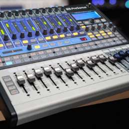 Music production history - digital mixer