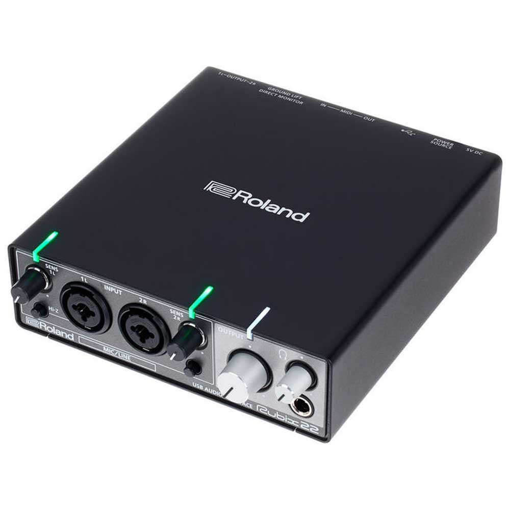 Die besten Audio-Interfaces für Einsteiger unter 150€ - Roland Rubix22